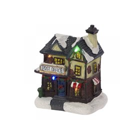 Epam Χριστουγεννιάτικο Φωτιζόμενο Σπιτάκι Πολυρεζίνης 10Χ8,5Χ13,5Εκ - 4 Σχέδια  Epam Χριστουγεννιάτικο Φωτιζόμενο Σπιτάκι Πολυρεζίνης 10Χ8,5Χ13,5Εκ - 4 Σχέδια