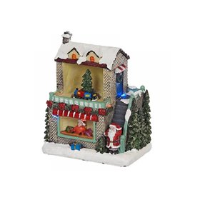 Epam Χριστουγεννιάτικο Φωτιζόμενο Σπιτάκι Με Μουσική 17Χ12χ19εκ - 4 Σχέδια  Epam Χριστουγεννιάτικο Φωτιζόμενο Σπιτάκι Με Μουσική 17Χ12χ19εκ - 4 Σχέδια