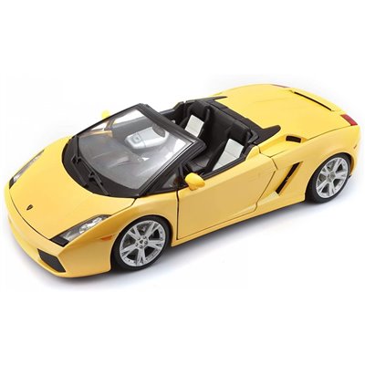 Bburago 1:18 Gold Lamborghini Gallardo Spyder 