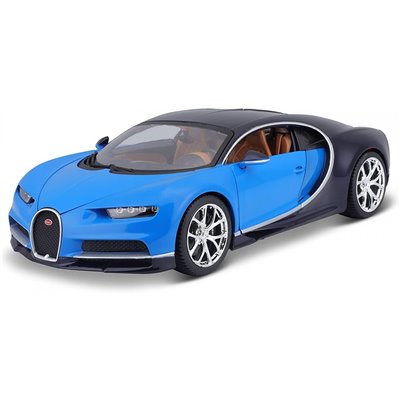 Bburago 1:18 Scale Bugatti Chiron Die-Cast Μπλε 