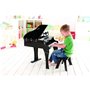 Hape Early Melodies Grand Piano Ξύλινο Πιάνο 30 Πλήκτρων - Μαύρο 