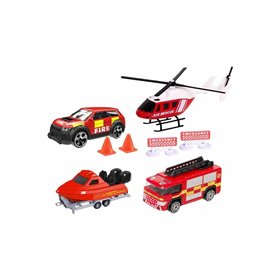 As company Teamsterz Οχήματα Διάσωσης Αέρος Και Θαλάσσης Die Με Αξεσουάρ Για 3+ Χρονών 