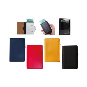 I-Total Καρτοθήκη CM3295 Ecoleather Aluminum - 4 Χρώματα  I-Total Καρτοθήκη CM3295 Ecoleather Aluminum - 4 Χρώματα