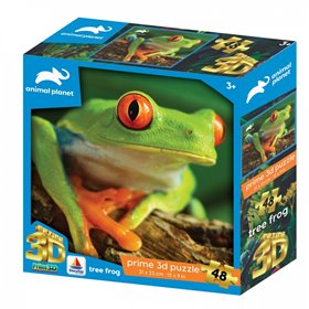 prime3d 3D Παζλ 48 Animal Planet - Tree Frog  prime3d 3D Παζλ 48 Animal Planet - Tree Frog