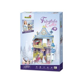 cubicfun Fairytale Castle 3D Παζλ 81 Τεμαχίων  cubicfun Fairytale Castle 3D Παζλ 81 Τεμαχίων