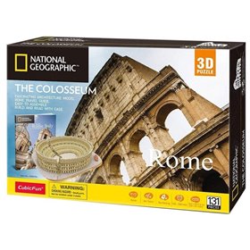 cubicfun 3D Puzzle National Geographic The Colosseum Κολοσσαίο  cubicfun 3D Puzzle National Geographic The Colosseum Κολοσσαίο
