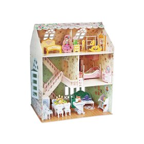 cubicfun 3D Puzzles Για Παιδιά Κουκλόσπιτο Με Έπιπλα 160 Τεμάχια  cubicfun 3D Puzzles Για Παιδιά Κουκλόσπιτο Με Έπιπλα 160 Τεμάχια