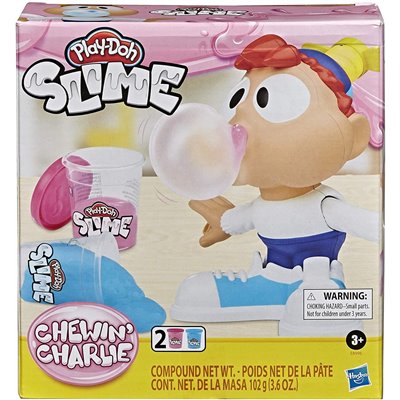 Hasbro Play-Doh Slime Chewin Charlie Slime Bubble Maker Toy 