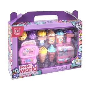  Sweat World Playhouse Ταμειακή Με Παγωτά 