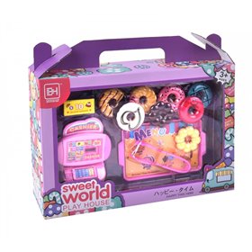  Sweat World Playhouse Ταμειακή Με Δίσκο Donuts 