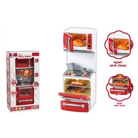  Mini Kitchen Κουζίνα Για Κούκλες Μόδας Με Ήχους Και Φως 