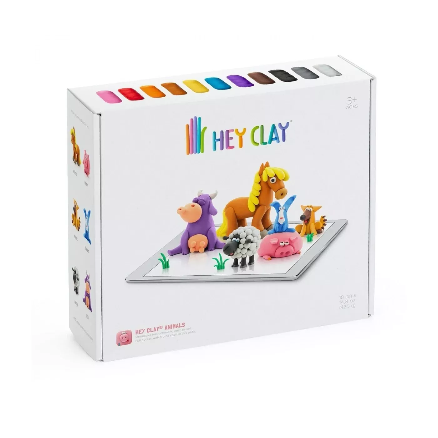 Desyllas Games Hey Clay Animals Ζωάκια Από Πηλό  Desyllas Games Hey Clay Animals Ζωάκια Από Πηλό