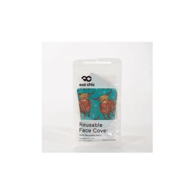 OEM Μάσκα Προσώπου Eco Chic Αγελάδα Των Χάιλαντς 