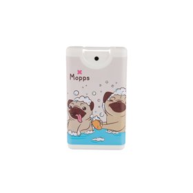 Puckator Spray Hand Sanitisers - Mopps Pug  Puckator Spray Hand Sanitisers - Mopps Pug