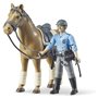 bruder Bworld Police Officer With Horse Αστυνομικός Με Άλογο 