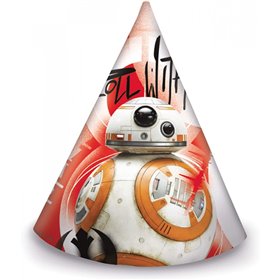 PROCOS Star Wars Episode 8 - The Latest Jedi Καπέλα Πάρτυ (6 Τεμάχια)  PROCOS Star Wars Episode 8 - The Latest Jedi Καπέλα Πάρτυ (6 Τεμάχια)