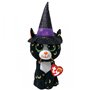 ty Beanie Boos Pandora Χνουδωτό Γατούλα Με Καπέλο Halloween Μαύρη 15Εκ 