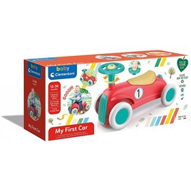 baby Clementoni Baby For Βρεφική Περπατούρα Πρώτο Μου Αυτοκίνητο Για 12-36 Μηνών 