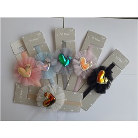 OEM Κορδέλα Παιδική Καρδιά - 5 Χρώματα 