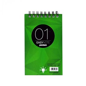A&ampG PAPER Easy Note Premium 01 Τετράδιο Σπιράλ Ριγέ 50 Φύλλα 