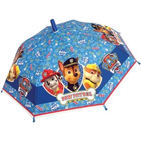 chanos Ομπρέλα Παιδική Μονοκόμματη Απλή Με Άνοιγμα Ασφαλείας 38Cm, Transparent , BUDGE , PAW PATROL  chanos Ομπρέλα Παιδική Μονοκόμματη Απλή Με Άνοιγμα Ασφαλείας 38Cm, Transparent , BUDGE , PAW PATROL