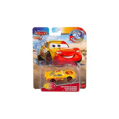 Mattel Cars Αυτοκινητάκια Χρωμοκεραυνοί Color Changers - Lightning Mcqueen 