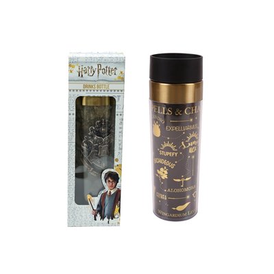 Blue Sky Studios Harry Potter Premium Drinks Flask Spells And Charms Παγούρι 9X19 Cm 
