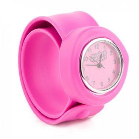 Wacky Watches Παιδικό Ρολόι Με Λουράκι Σιλικόνης Slap 3D Hot Pink Ροζ  Wacky Watches Παιδικό Ρολόι Με Λουράκι Σιλικόνης Slap 3D Hot Pink Ροζ