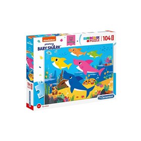 As company Παιδικό Παζλ Color Baby Shark 104 Τμχ  As company Παιδικό Παζλ Color Baby Shark 104 Τμχ