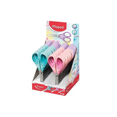 Maped Essentials Soft Pastel 13Cm Ψαλίδι Παστέλ - 3 Χρώματα 