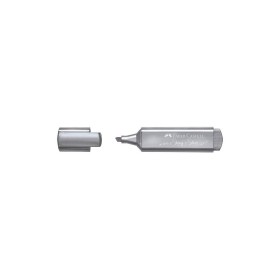 Faber-Castell Μαρκαδόρος Υπογραμμίσεως 5Mm Metallic Textliner 46 - Metallic Silver  Faber-Castell Μαρκαδόρος Υπογραμμίσεως 5Mm Metallic Textliner 46 - Metallic Silver