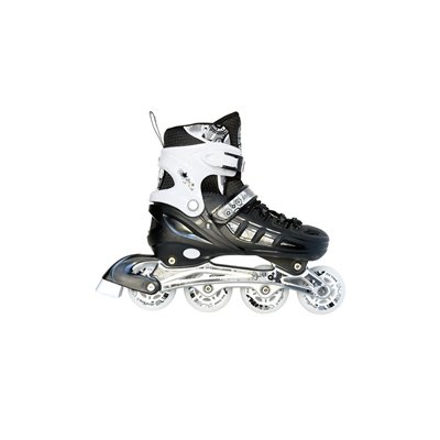 ΑΘΛΟΠΑΙΔΙΑ Αυξομειούμενα Πατίνια 3K Inline Skates 31-34, Μαύρα 