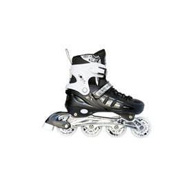 ΑΘΛΟΠΑΙΔΙΑ Αυξομειούμενα Πατίνια 3K Inline Skates 35-38, Μαύρα 