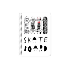 Diakakis imports Τετράδιο Σπιράλ Awesome 21X29εκ. Α4 90Φ. 3 Θεμάτων - 4 Σχέδια 