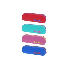 MUST Κασετίνα Βαρελάκι Σιλικόνης Focus - 4 Σχέδια 