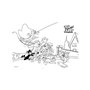 Diakakis imports Tom And Jerry Μπλοκ Ζωγραφικής 23 X 33 Cm 40 Φύλλα - 2 Σχέδια 