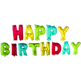 PROCOS Foil Balloon Happy Birthday Μπαλόνια Decorata  PROCOS Foil Balloon Happy Birthday Μπαλόνια Decorata