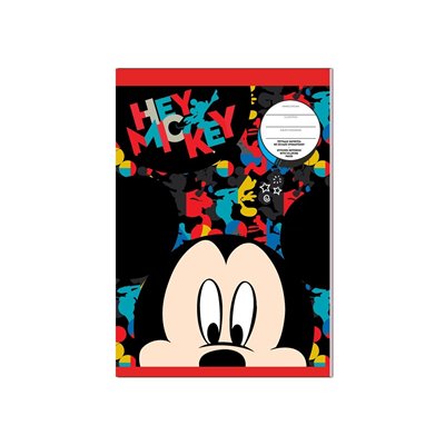 Diakakis imports Τετράδιο Καρφίτσα 17X24 Εκ. Mickey Mouse 40 Φύλλα 