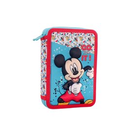 Diakakis imports Κασετίνα Διπλή Γεμάτη 15X5x21 3D Mickey 