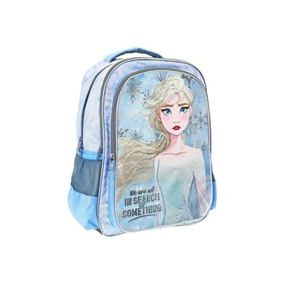 MUST Τσάντα Πλάτης Δημοτικού Disney Frozen II Με 3 Θήκες 32X18x43 Εκ. 