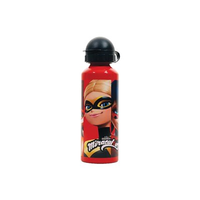 GIM Παγούρι Αλουμινίου Με Καπάκι Miraculous Heroes 520Ml 