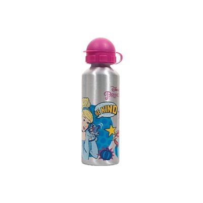 GIM Παγούρι Αλουμινίου Με Καπάκι Princess Mermaid 520Ml 