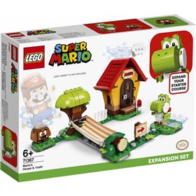 LEGO Super Mario Πίστα Επέκτασης Σπίτι Του Mario And Yoshi  LEGO Super Mario Πίστα Επέκτασης Σπίτι Του Mario And Yoshi