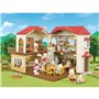 Epoch Sylvanian Families Διώροφο Σπίτι Με Κόκκινα Κεραμύδια 