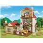 Epoch Sylvanian Families Διώροφο Σπίτι Με Κόκκινα Κεραμύδια 