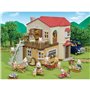 Epoch Sylvanian Families Διώροφο Σπίτι Με Κόκκινα Κεραμύδια 