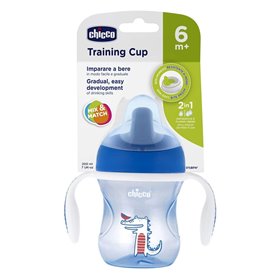 Chicco Εκπαιδευτικό Κύπελλο Training Cup 200Ml 6Μ+ Σιελ 