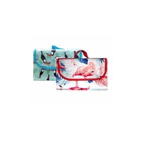 ZANNA toys Ψάθα Βαλίτσα 2 Σχέδια ( Φλαμίνγκο / Τουκάν ) 180 X 145 Cm  ZANNA toys Ψάθα Βαλίτσα 2 Σχέδια ( Φλαμίνγκο / Τουκάν ) 180 X 145 Cm
