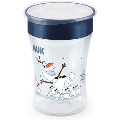 NUK Disney Frozen Magic Cup 230Ml Με Χείλος Και Καπάκι Olaf 