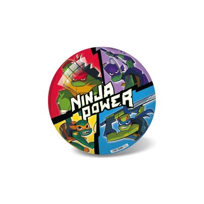 star Μπάλα Πλαστική 23Cm Ninja Turtles (Rise Of TMNT) - 2 Σχέδια 